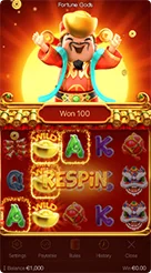 Fortune Gods · Memantau notifikasi putaran ulang dan pembaruan hasil angka.